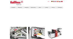 Desktop Screenshot of kallfass.de